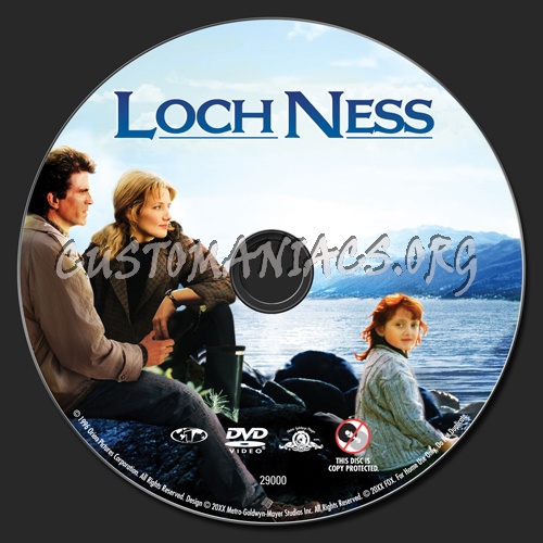 Loch Ness dvd label