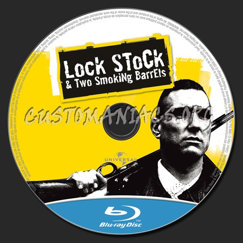 Lock Stock & Two Smoking Barrels blu-ray label