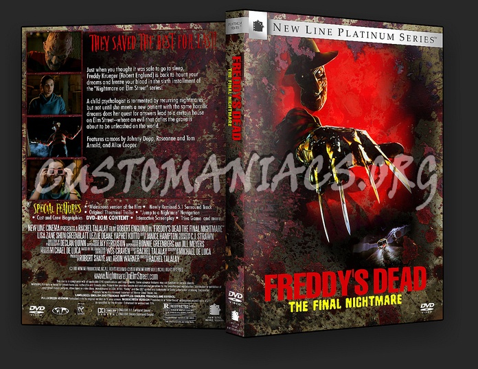 Freddy's Dead - Spanning Spine dvd cover