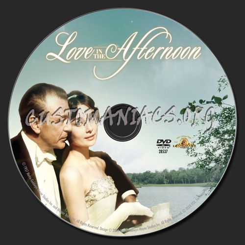 Love in the Afternoon dvd label