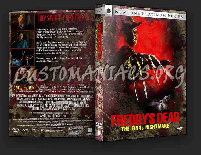 Freddy's Dead dvd cover