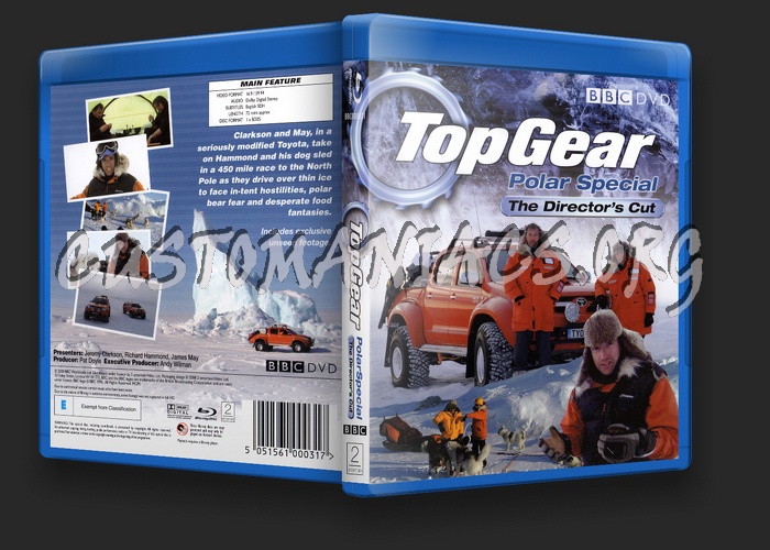 Top Gear Polar Special blu-ray cover
