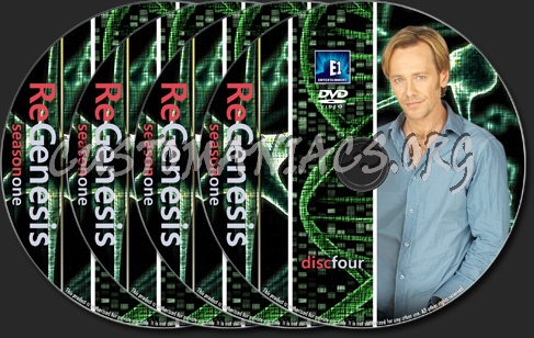 Season One dvd label