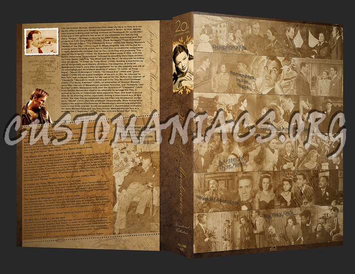 Joseph L. Mankiewicz - Directorial Collection dvd cover