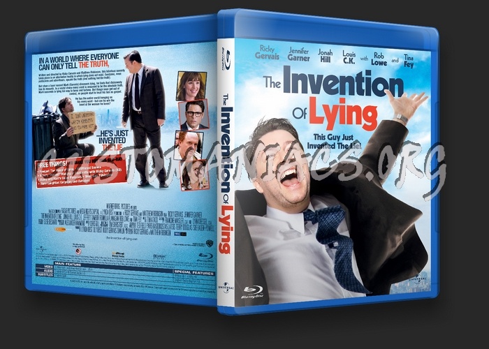 The Invention of Lying blu-ray cover