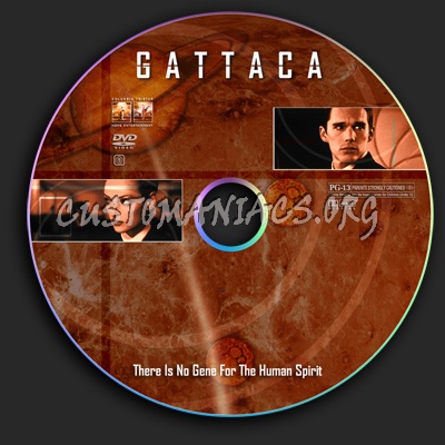 Gattaca dvd label