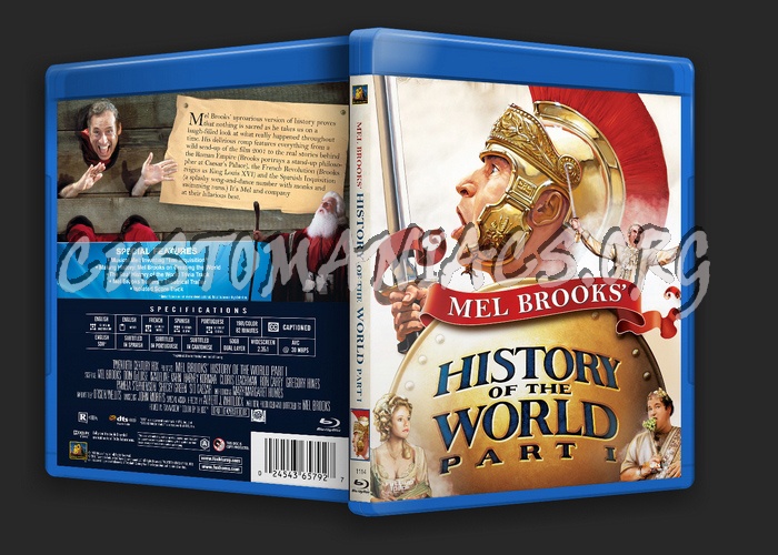 Mel Brooks' History of the World Part I blu-ray cover