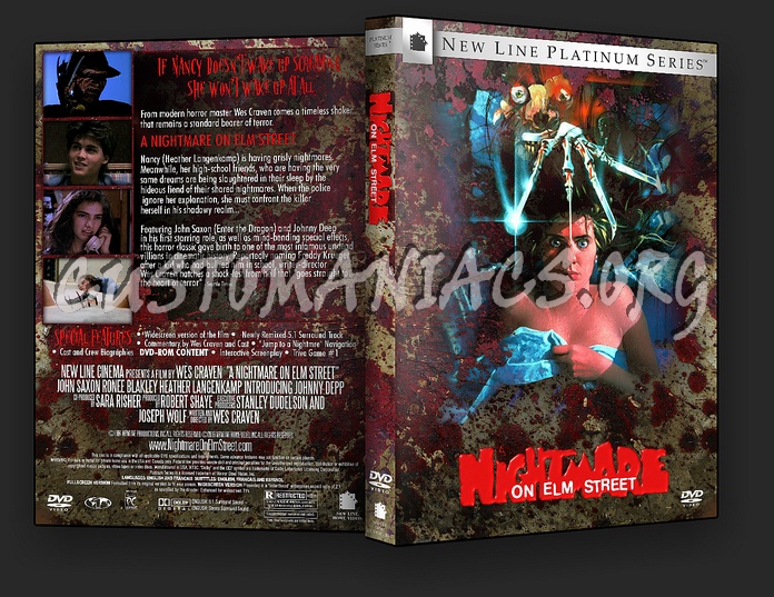 A Nightmare On Elm Street dvd cover