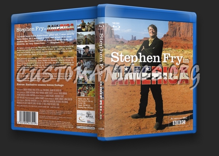 Stephen Fry in America blu-ray cover