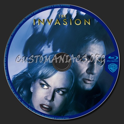 The Invasion blu-ray label