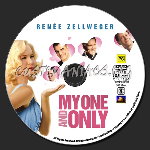 My One And Only dvd label