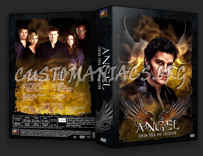 Angel - Season 4 dvd cover