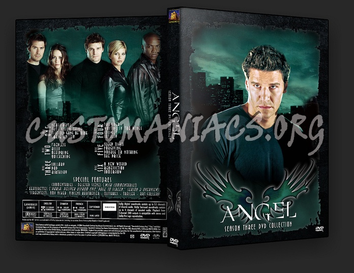 Angel - Season 3 (Standard Case) dvd cover