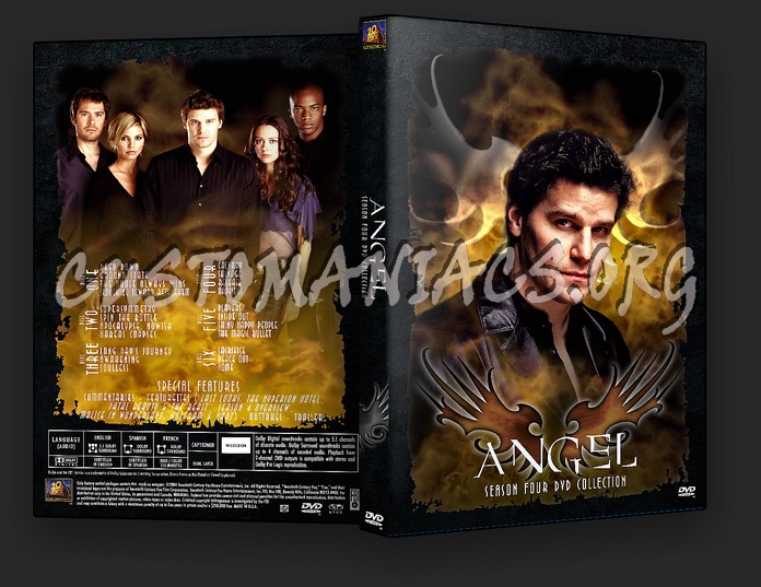 Angel - Season 4 (Standard Case) dvd cover