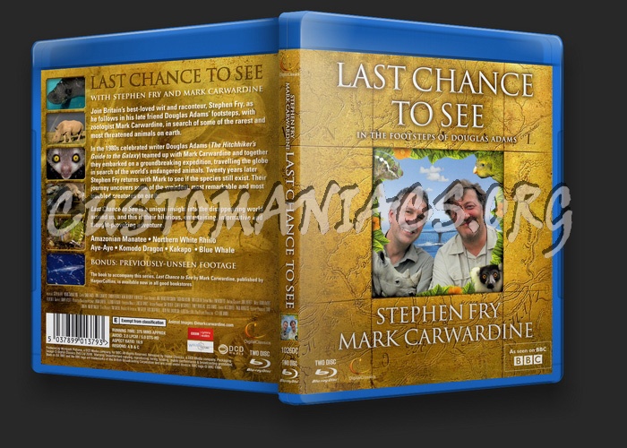 Last Chance to See blu-ray cover