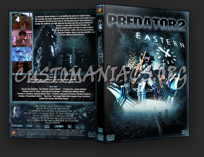 Predator 2 dvd cover