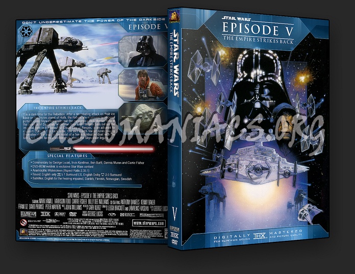 Star Wars Episode V - The Empire Strikes Back dvd cover