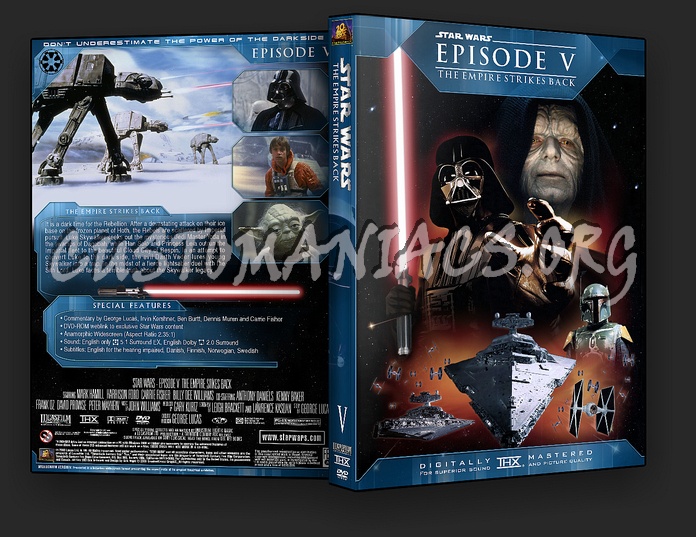 The Empire Strikes Back dvd cover