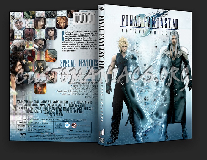 Final Fantasy VII - Advent Children dvd cover
