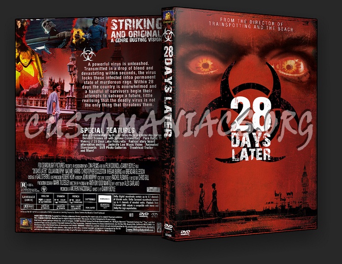 28 Days Later dvd cover