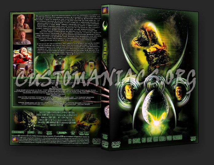 Alien - Spanning Spine dvd cover