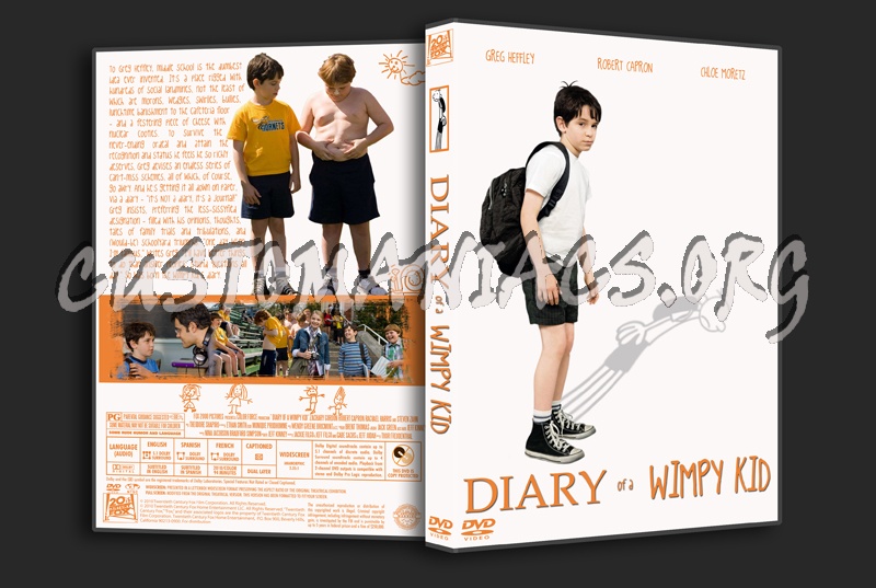 Diary of a Wimpy Kid dvd cover