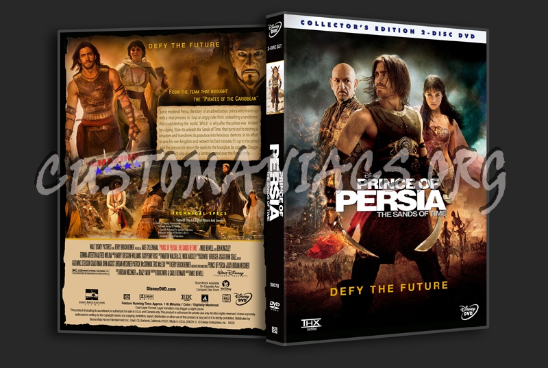 Prince of Persia The Sands of Time dvd cover