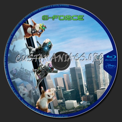 G-Force blu-ray label