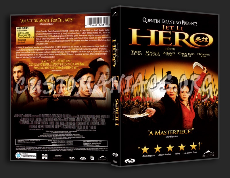 Hero dvd cover