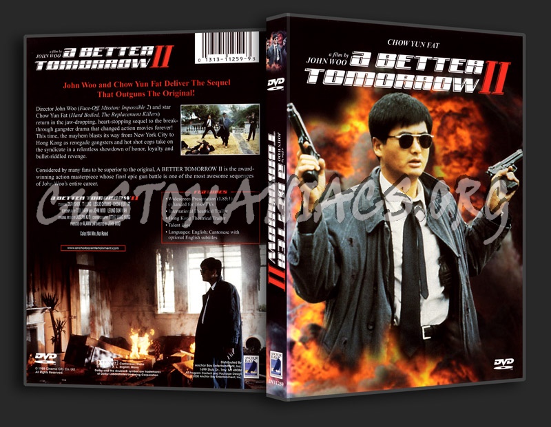 A Better Tomorrow II dvd cover