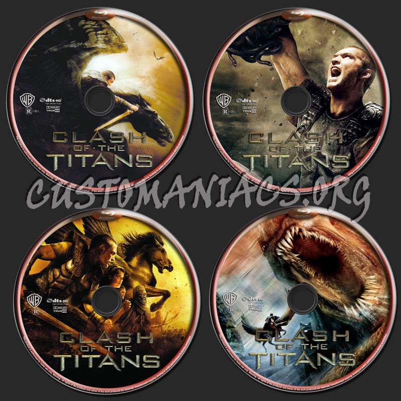 Clash Of The Titans blu-ray label