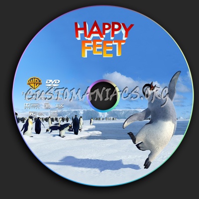 Happy Feet dvd label