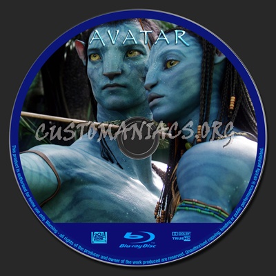 Avatar blu-ray label