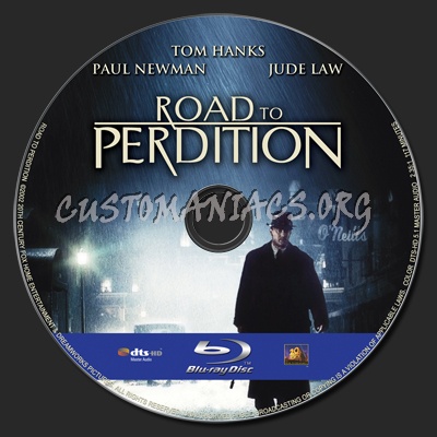 Road to Perdition blu-ray label