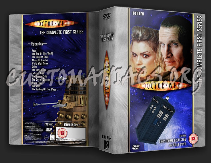 Doctor Who - S1 - R2 dvd cover