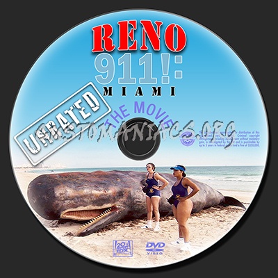 Reno 911!: Miami dvd label