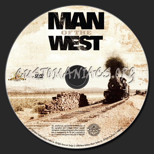 Man of the West dvd label