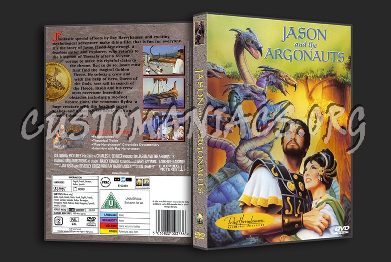 Jason And The Argonauts dvd cover