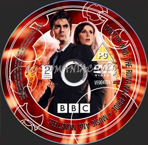 Doctor Who - The Runaway Bride dvd label