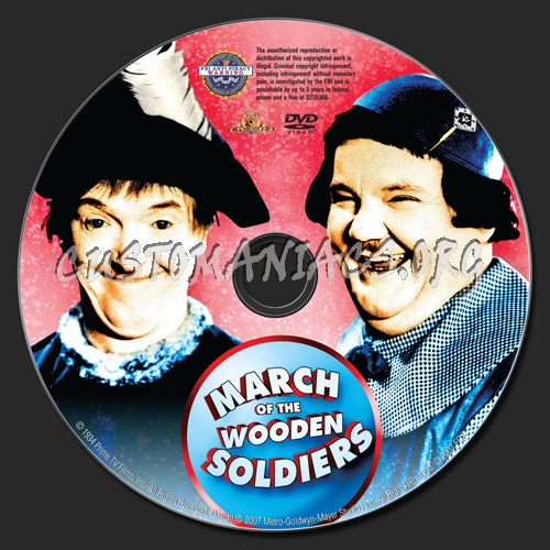 March of the Wooden Soldiers dvd label