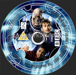 Doctor Who Season 3 Volume 1 dvd label