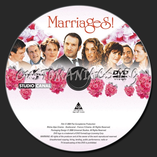 Marriages! dvd label