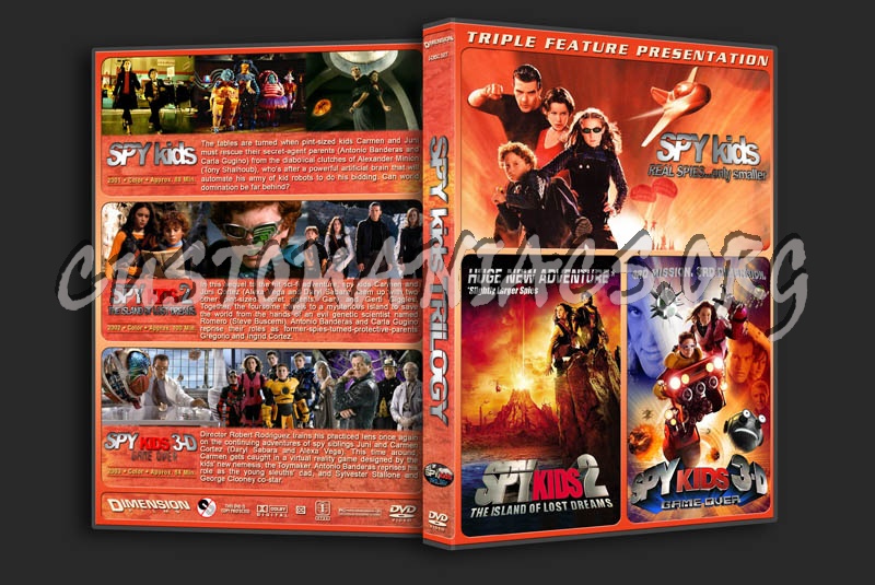 Spy Kids Trilogy dvd cover