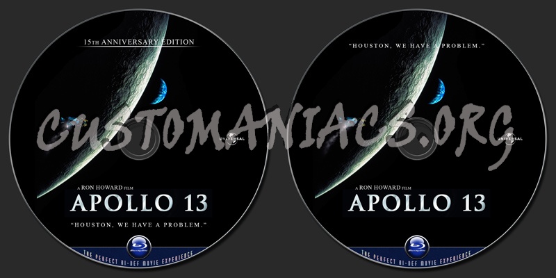 Apollo 13 dvd label