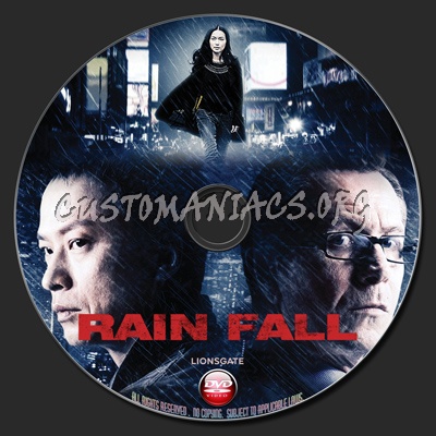 Rain Fall dvd label