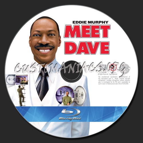 Meet Dave blu-ray label