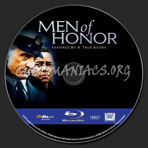 Men of Honor blu-ray label