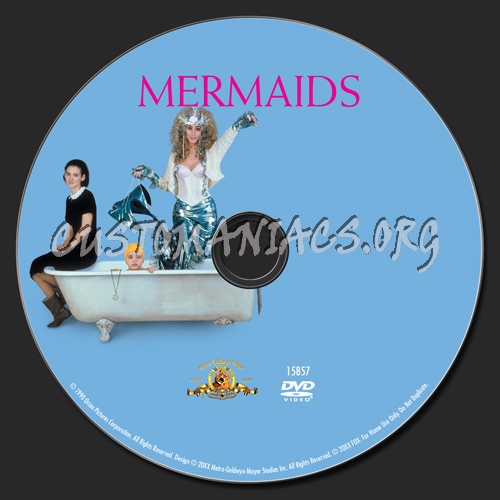 Mermaids dvd label