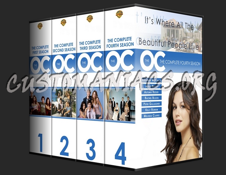 The O.C. ( OC ) Season 1-4 dvd cover