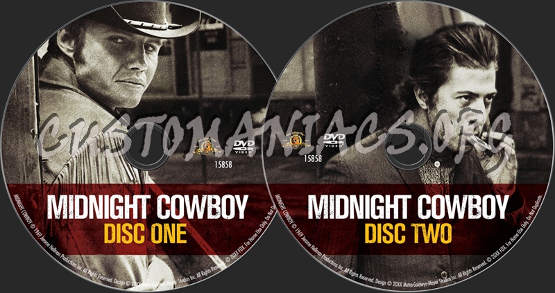 Midnight Cowboy dvd label